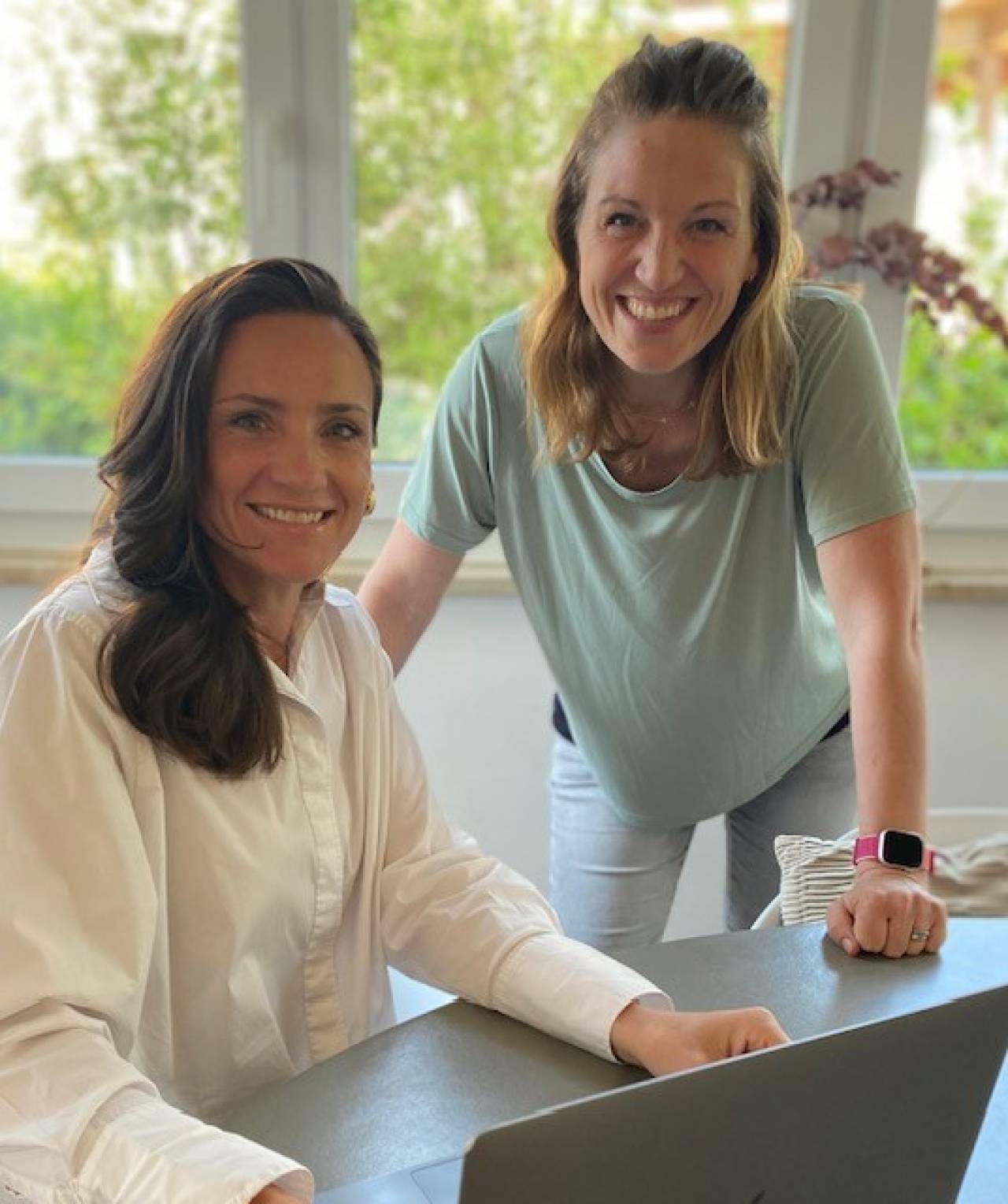 Maike Looser und Barbara Megey
